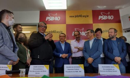 PSB anuncia apoio a kalil ao governo de Minas